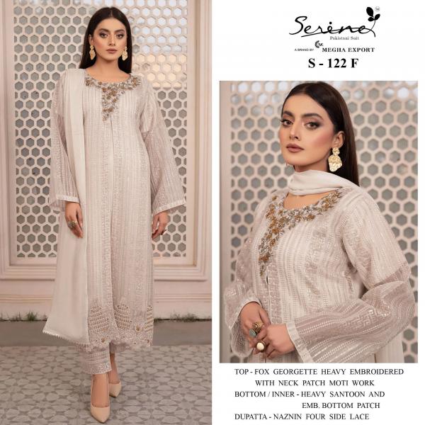 Serine S 122 C To F New Designer Pakistani Suit Collection